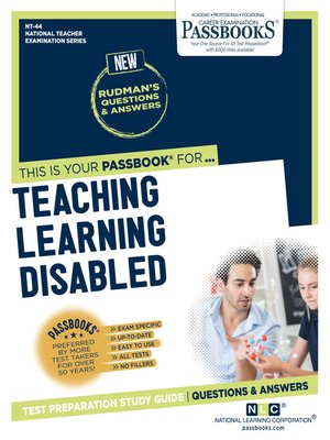 cover image of TEACHING LEARNING DISABLED